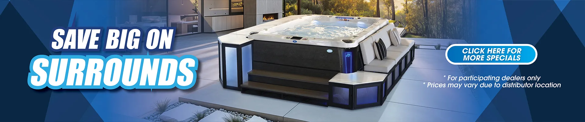 Calspas hot tub being used in a family setting - Detroit
